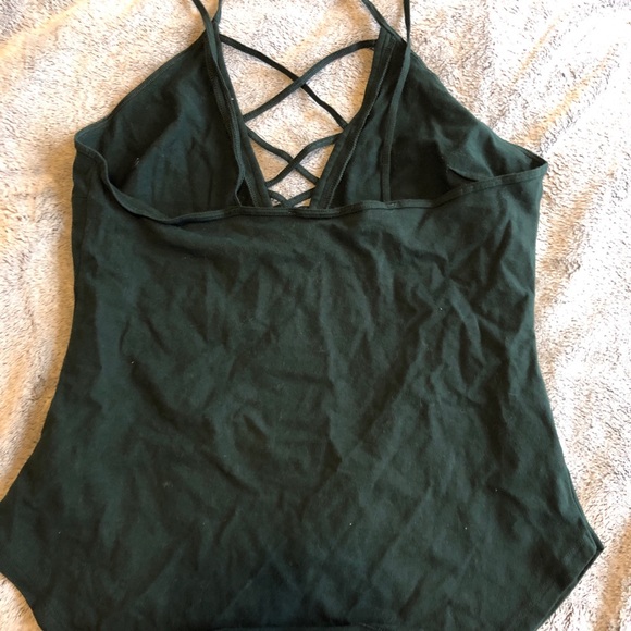 green lace front tank - Picture 3 of 3